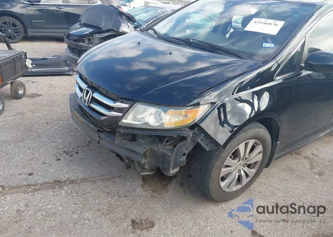 2016 Honda Odyssey Ex-L из США, поврежденный, VIN 5FNRL5H68GB026040